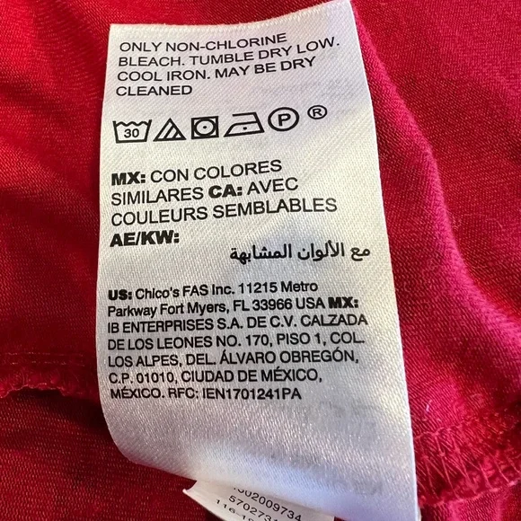 SOMA❤️2 Pc Elegant Red & Black Lace Sleepwear Set- Shorts & Lacy Cami Top - Picture 12 of 13